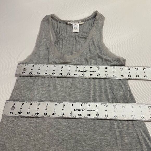 Diane Von Furstenberg Grey Tank Top Size Small - Picture 4 of 6